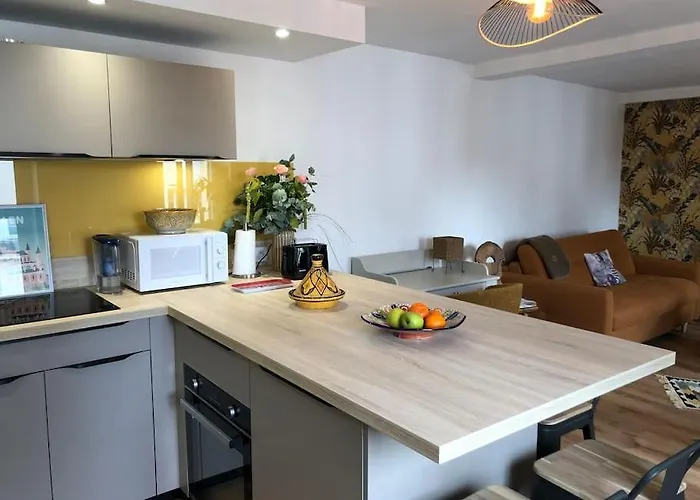 شقة Abbaye Aux Hommes, Un Cocon Pour 2,3 Ou 4! كان