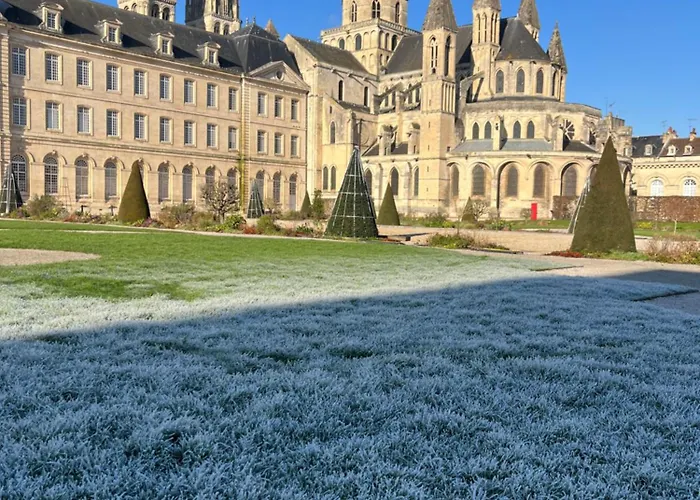 شقة Abbaye Aux Hommes, Un Cocon Pour 2,3 Ou 4! كان